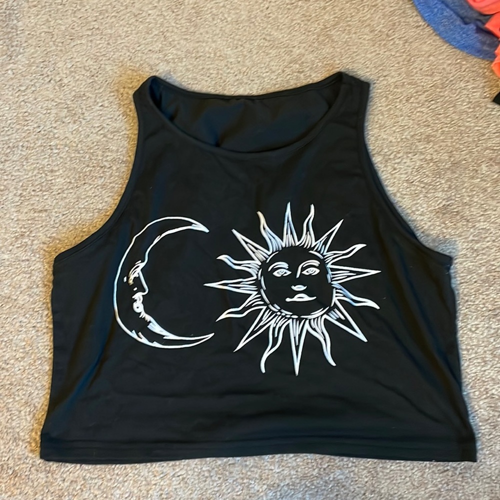 Moon & Sun Crop Top